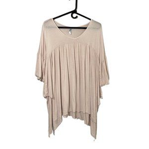 Lou Lou's Women's Oversized Ruffled Blouse, Size M